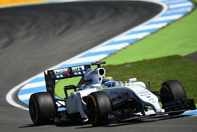 Felipe Massa nos treinos livres para o GP da Alemanha (Foto: Getty Images)