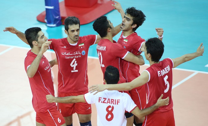 Brasil x Irã fase final Liga Mundial (Foto: Divulgação/FIBV)