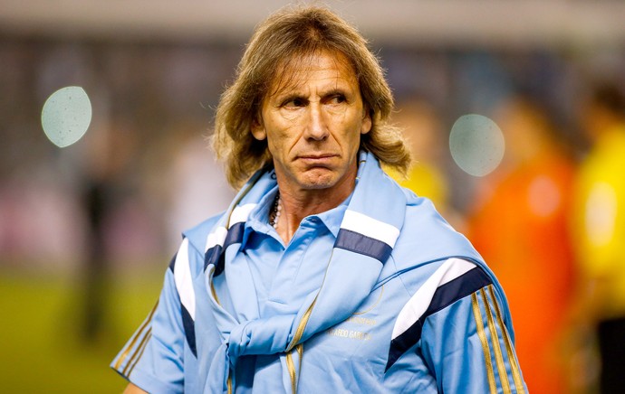  Ricardo Gareca jogo Santos e Palmeiras (Foto: Getty Images)