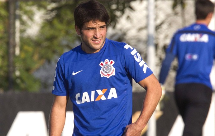 Lodeiro no treino do Corinthians (Foto: Daniel Augusto Jr. / Agência Corinthians)