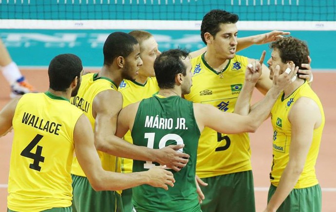 brasil x russia volei (Foto: Divulgação/FIVB)