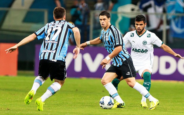 Giuliano jogo Grêmio x Goiás (Foto: Jeferson Guareze / Futura Press)