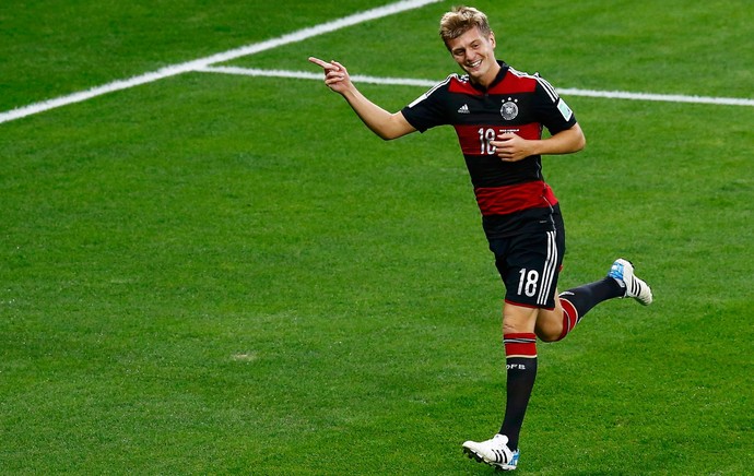 Toni Kroos gol Alemanha x Brasil, Mineirão (Foto: Reuters)