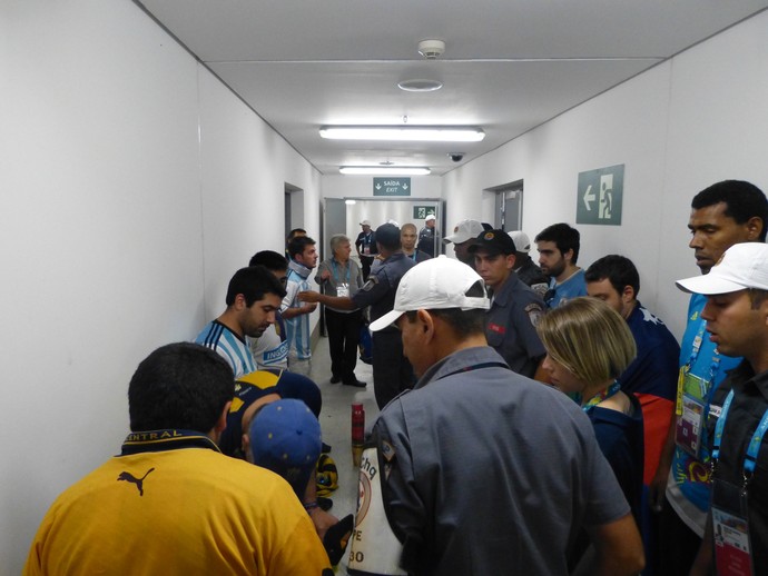 torcedores jecrim maracana (Foto: Vicente Seda)