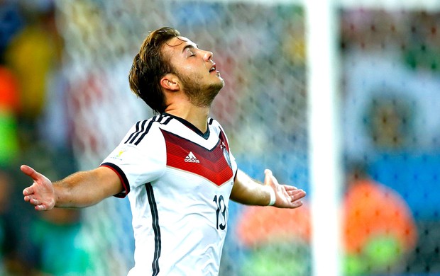 Mario Gotze gol final Alemanha x Argentina (Foto: Reuters)