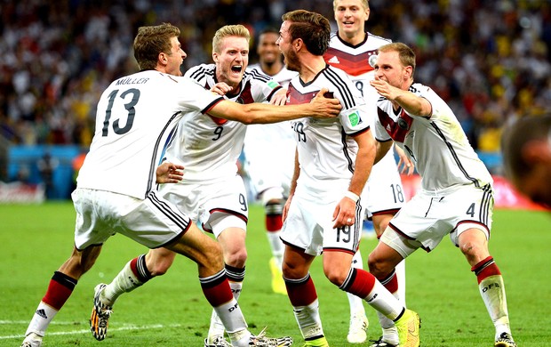 Mario Gotze gol final Alemanha x Argentina (Foto: Getty Images)