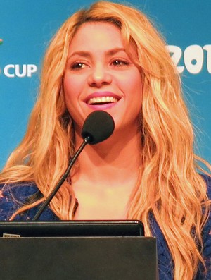 Coletiva FIFA - Shakira (Foto: Cintia Barlem)