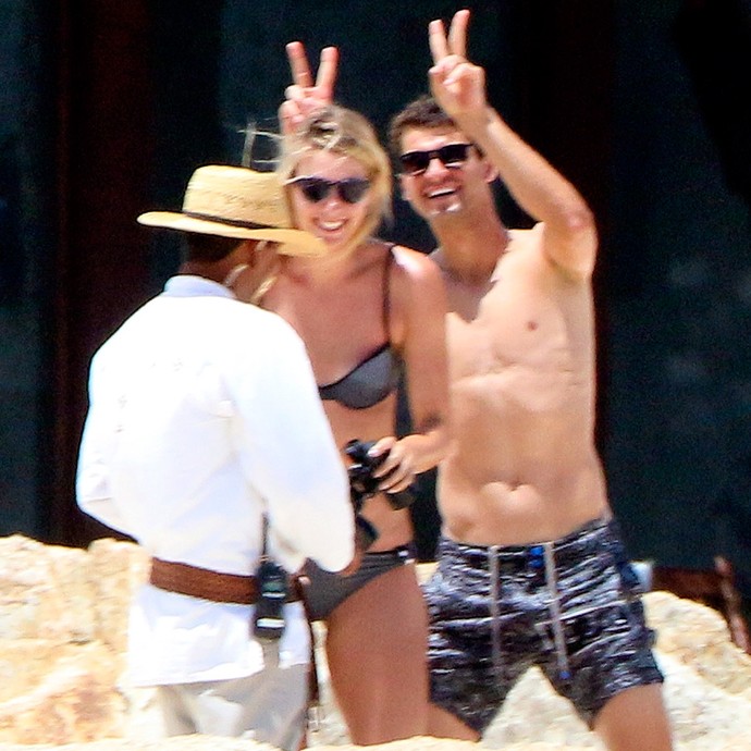 tênis maria sharapova e Grigor Dimitrov los cabos México (Foto: Splash News / AKM-GSI )