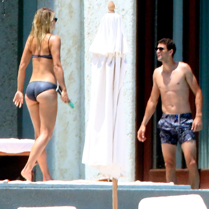 tênis maria sharapova e Grigor Dimitrov los cabos México (Foto: Splash News / AKM-GSI )