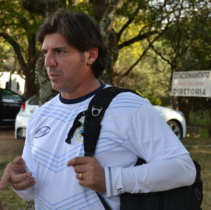 Wilson Gottardo, técnico do São José-SP (Foto: Thiago Fadini/GloboEsporte.com)