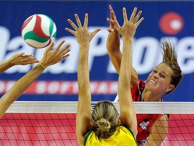 Brasil x Estados Unidos vôlei feminino amistoso (Foto: Jordan Murph/USA Volleyball)