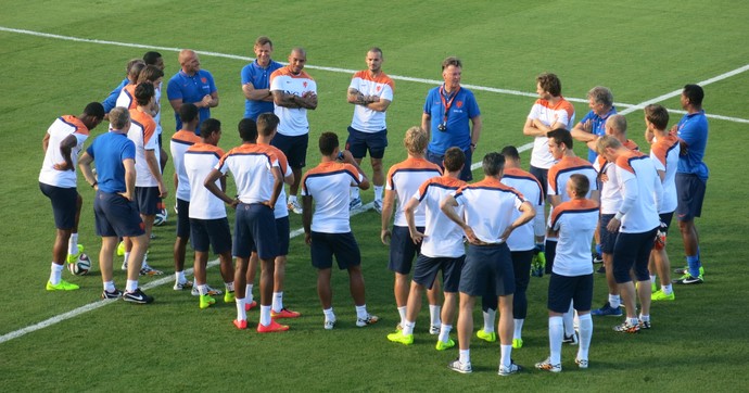 treino holanda gavea (Foto: Edgard Maciel de Sá)