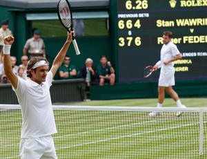 tênis Roger federer Wimbledon (Foto: Agência Reuters)