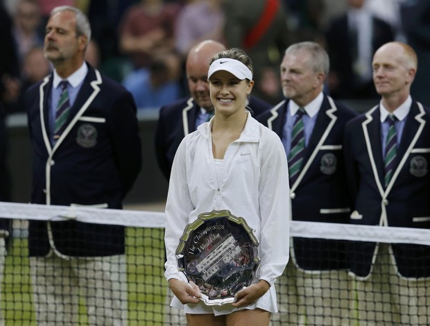 Eugenie Bouchard vice-campeã Wimbledon (Foto: Reuters)