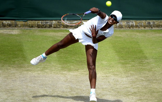 tênis victoria duval Wimbledon (Foto: Agência EFE)