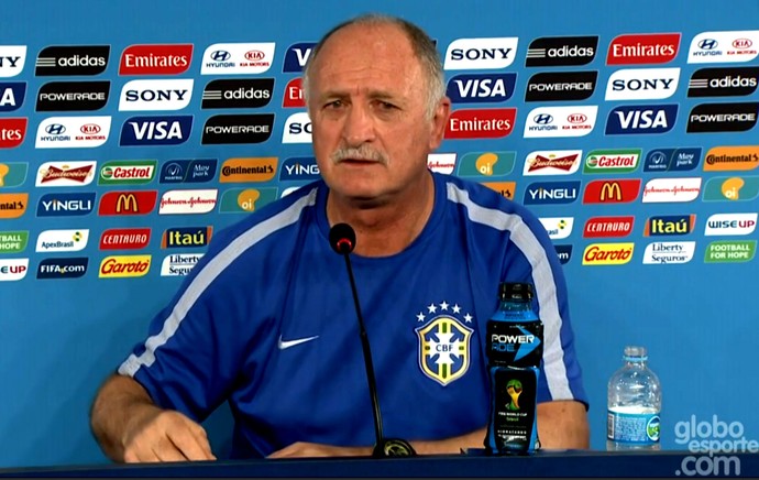 FRAME - Felipão Scolari Brasil coletiva (Foto: Globoesporte.com)