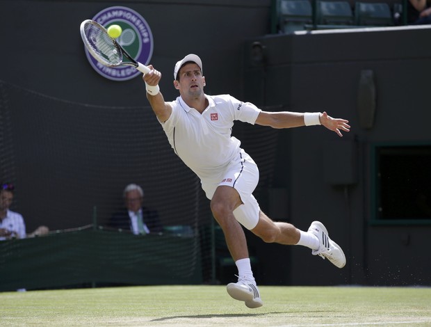 Novak Djokovic x Marin Cilic Wimbledon (Foto: Reuters)