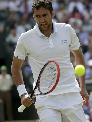 Novak Djokovic x Marin Cilic Wimbledon (Foto: Reuters)