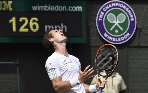 Andy Murray x Grigor Dimitrov Wimbledon (Foto: Reuters)