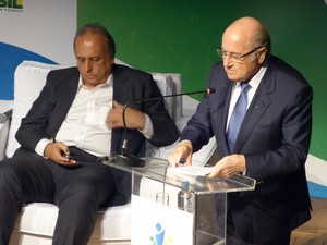 blatter seminário rio pezão (Foto: Edgard Maciel de Sá)