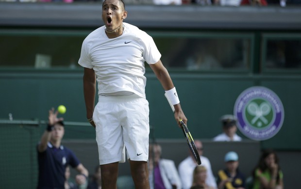 nick gyorgis vence rafael nadal em wimbledon (Foto: Reuters)