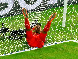  Divock Origi jogo Estados Unidos x Bélgica Arena Fonte Nova (Foto: Reuters)