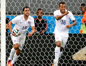  Julian Green gol jogo Estados Unidos x Bélgica Arena Fonte Nova (Foto: Reuters)