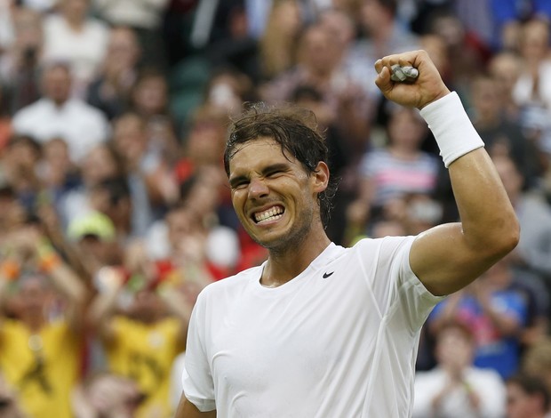 rafael nadal contra Kukushkin em wimbledon (Foto: Reuters)