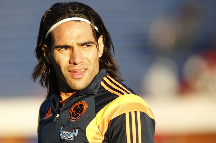 Falcao Garcia treino Colômbia (Foto: Getty Images)