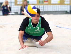 lvaro Filho venceu os três jogos que disputou no Grand Slam da Noruega (Foto: Divulgação/FIVB)