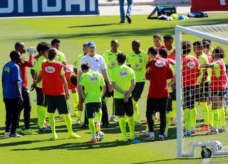 Treino seleção em BH  (Foto: Vipcomm)