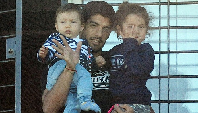 suarez varanda casa uruguai (Foto: AFP)