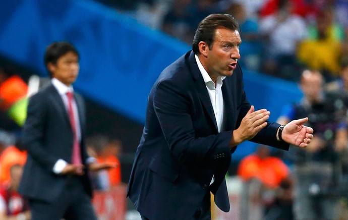 Marc Wilmots Belgica x Coreia (Foto: Reuters)