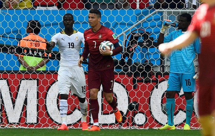 Cristiano Ronaldo gol Portugal x Gana (Foto: Reuters)