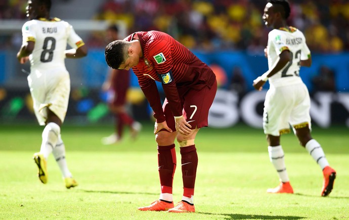 cristiano ronaldo portugal e Gana Estádio Mané Garrincha (Foto: Agência Reuters)