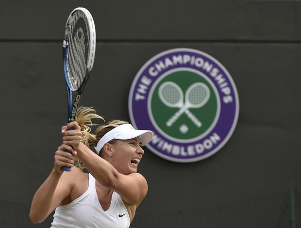 maria sharapova vence no grand slam de wimbledon (Foto: Reuters)