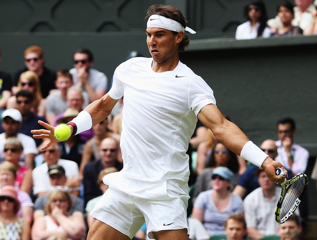 rafael nadal x lukas rosol tenis Wimblebon (Foto: Getty Images)