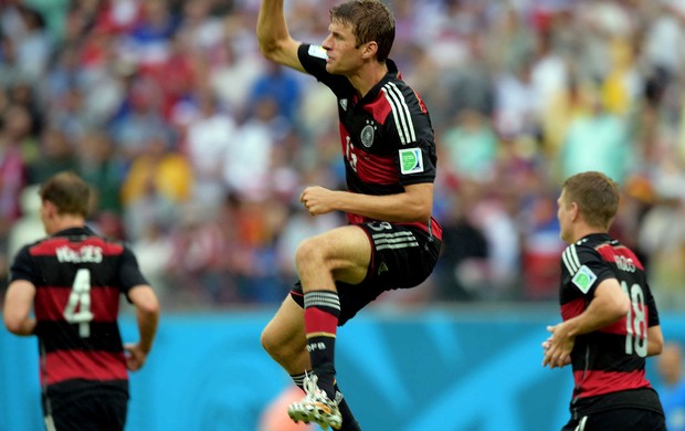 Thomas Muller alemanha gol EUA Arena Pernambuco (Foto: Aldo Carneiro / Pernambuco Press)