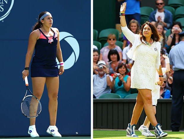 montagem - Marion Bartoli tênis (Foto: Getty Images)