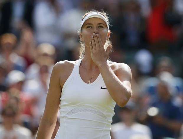 Maria Sharapova vence estreia em Wimbledon (Foto: Reuters)