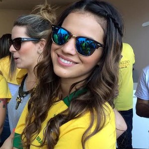 Bruna Marquezine Brasil x Croácia (Foto: Renato Alexandrino/Agência O Globo)