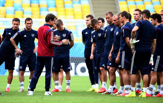 Fabio Capello Rússia treino (Foto: André Durão / Globoesporte.com)