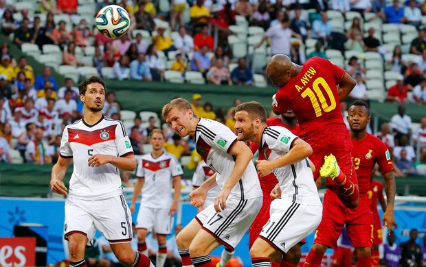 Andre Ayew gol Gana x Alemanha (Foto: Getty Images)