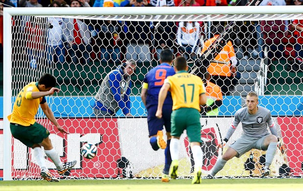 Holanda x Austrália -  Mile Jedinak (Foto: Getty Images)