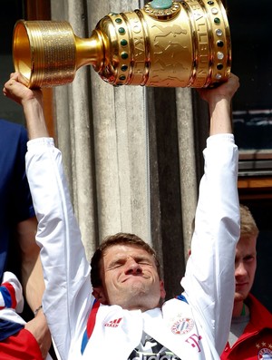 Thomas Muller alemanha - taça (Foto: AP)