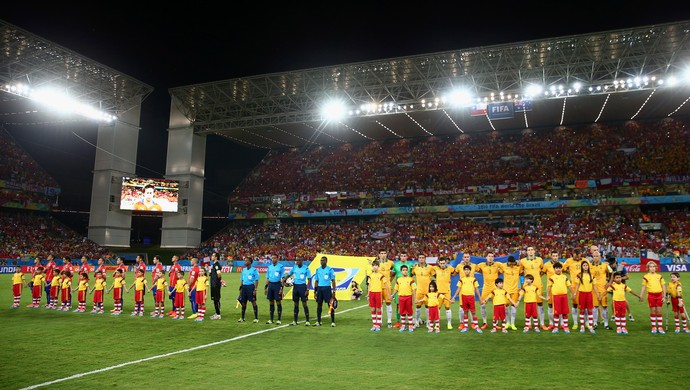 Chile x Austrália Arena Pantanal (Foto: Getty Images )