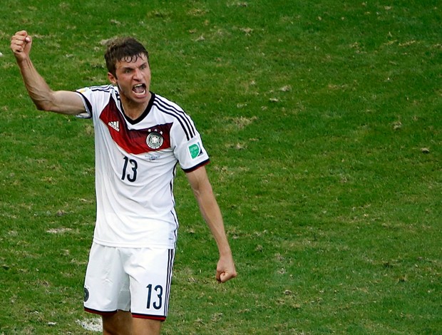 Thomas Muller Khedira e Gotze alemanha gol Portugal Arena Fonte Nova (Foto: Agência Reuters)