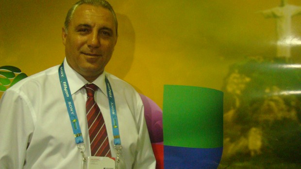 Hristo Stoichkov, ex-jogador da Bulgária e BarcelonaRE (Foto: Paola Loewe/SporTV)