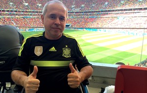 cadeirante estádio Mané Garrincha problemas jogo Copa (Foto: Fabrício Marques)