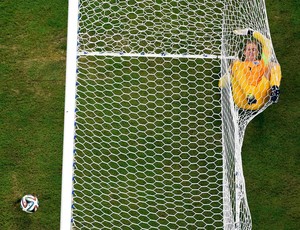 Joe Hart Inglaterra x Itália (Foto: Reuters)